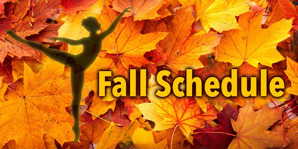 Fall schedule