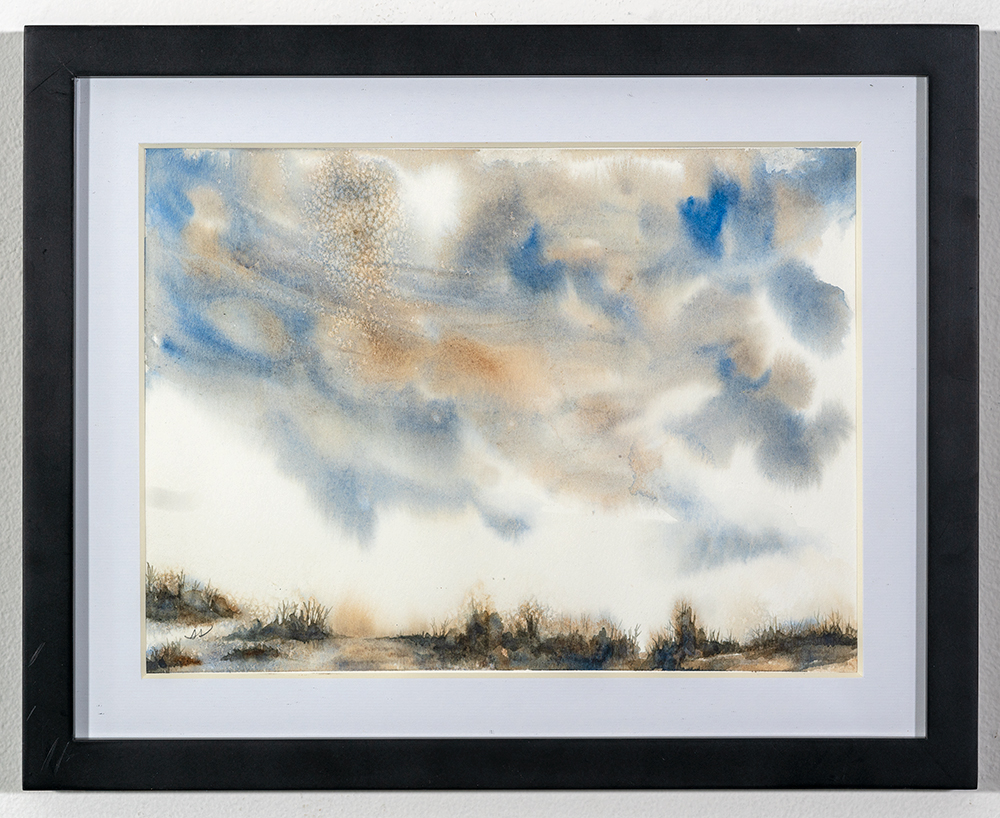 SARAH STEELE - 'Recluse' - Watercolor - 12.5 x 15.5 - $150