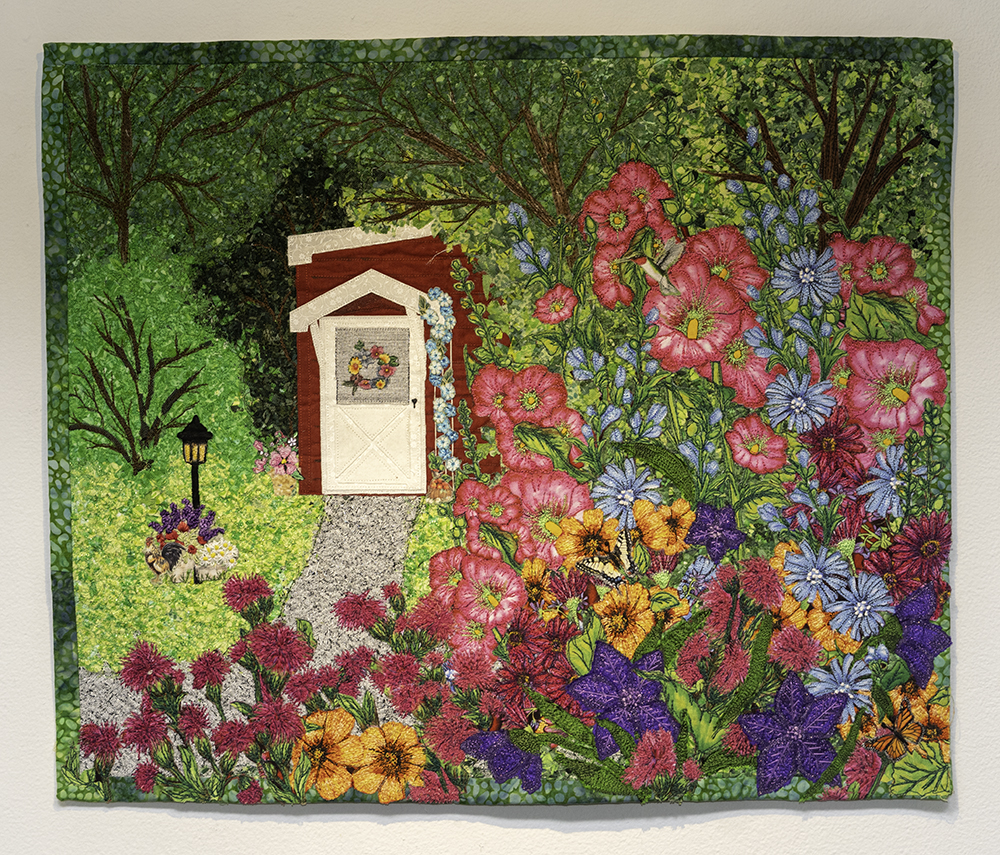 MISSY HALL	‘My Happy Place’	Designed and Quilted	24 x 20	NFS