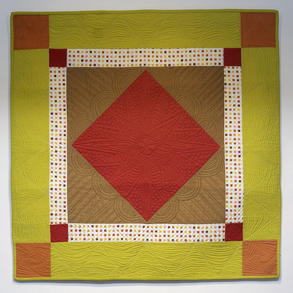 MARCIA STREETER	‘Welcoming the Summer Sun’ 	Designed, Pieced and Quilted	29 ¼ x 29 ¼	NFS