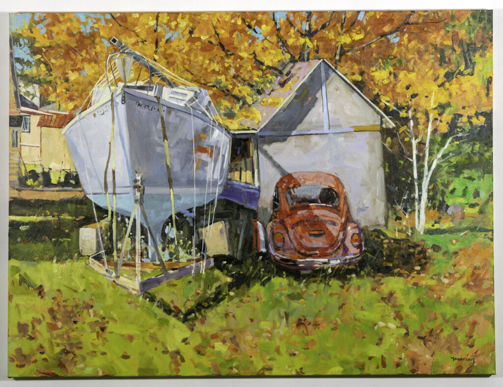 ALAN MACIAG - Ready for Storage - Oil on Canvas - 36 x 48 - $2,950