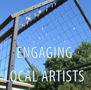 Engaging Local Artists Button