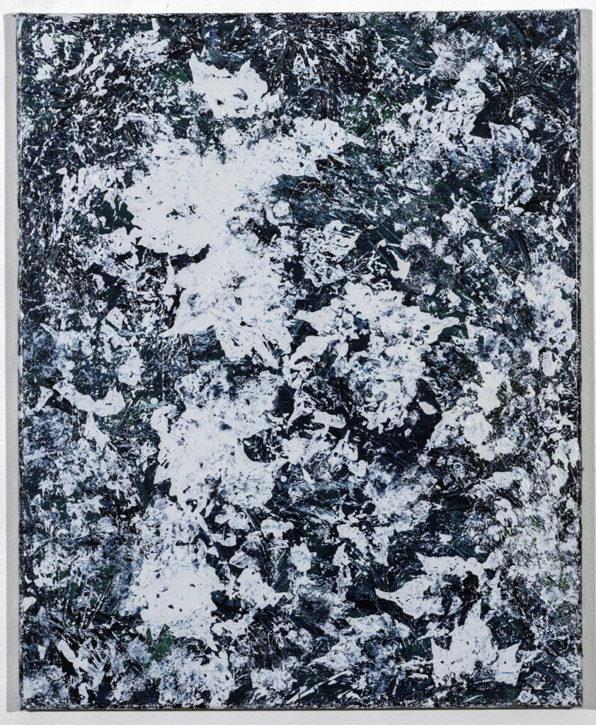 TONY WEED - Snowy Night - Acrylic - 20 x 16 - $200